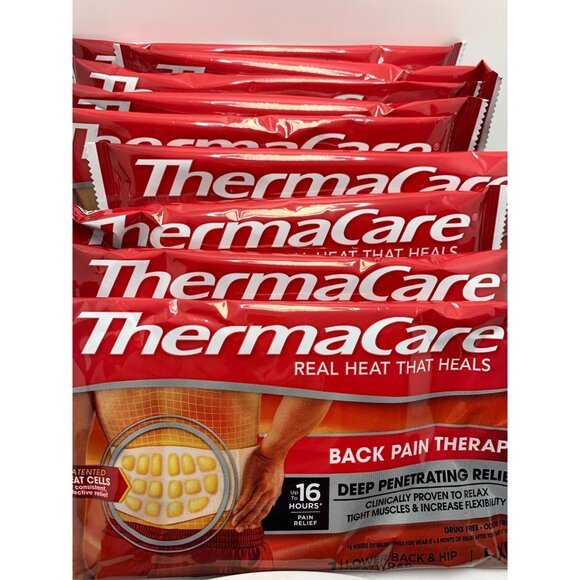 ThermaCare Back Pain Therapy HeatWraps - Pack Of 8 - Picture 1 of 1